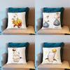 F-Final Fantasy Moogle FF VII Pillow Case Cover Square Sofa With For Pattern Comfortable Cushion Suitable Of Room