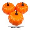 12pcs 5.5cm Simulated Mini Pumpkin Ornaments Halloween Styles Desktop Decoration Creative DIY Painting Pumpkin Photography Props