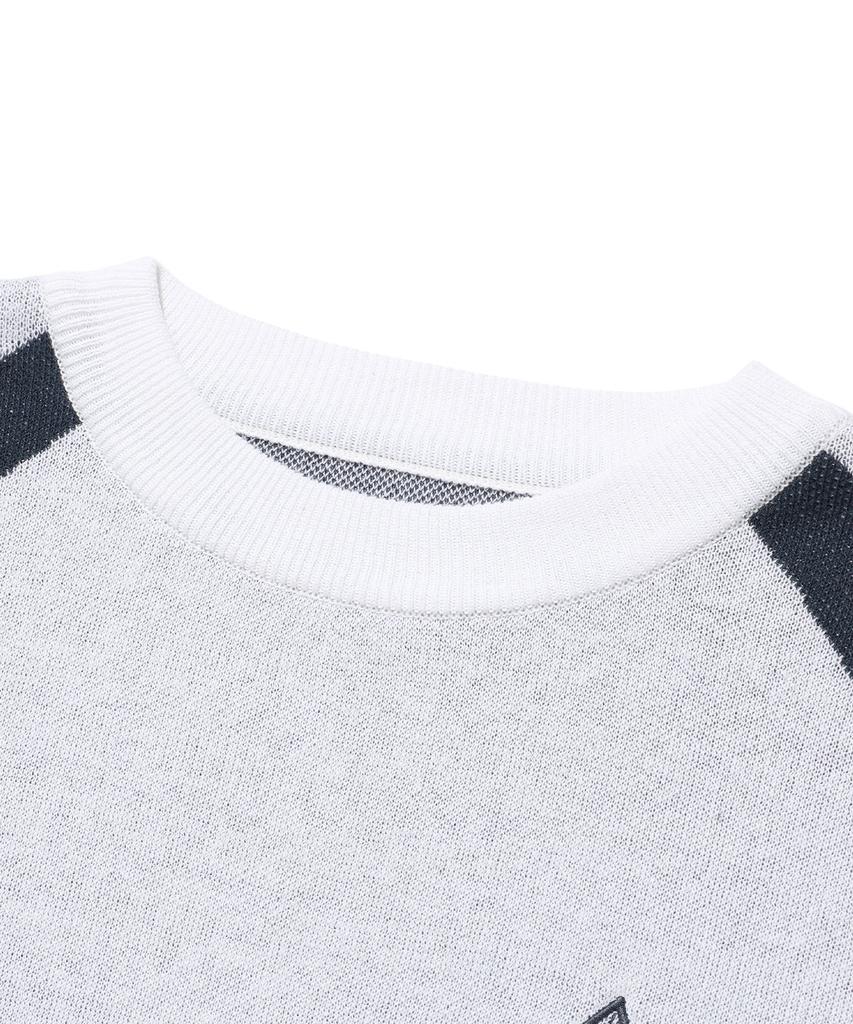ISTKUNST Sunrise Logo Knit_Ivory(Ik2Esmk601A)