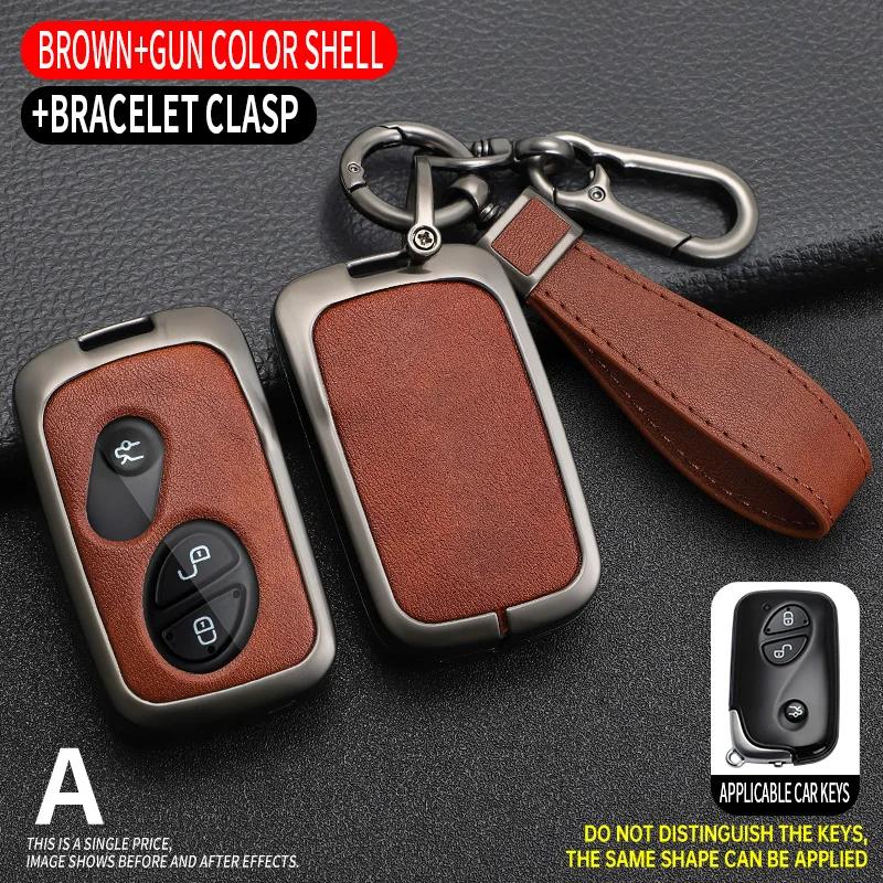 Interior Mouldings Car Key Case Cover Shell Fob for Lexus GX460 RX350 ES350 IS250 GX460 LX570 IS350 GS430 GS300 GS450h