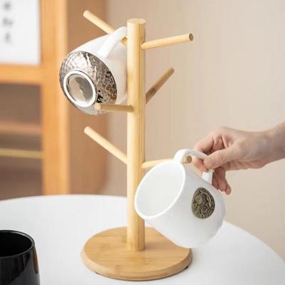 Hexagonal Branch Cup Holder Tea Cup Glass Cup Holder Drainage Rack  Living Room Water Cups Mug Storage Rack Organizer Kitchen