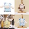 Adorabile Portachiavi Ciondolo Peluche Sanrio Melody Cinnamoroll Kuromi Bambola Regalo