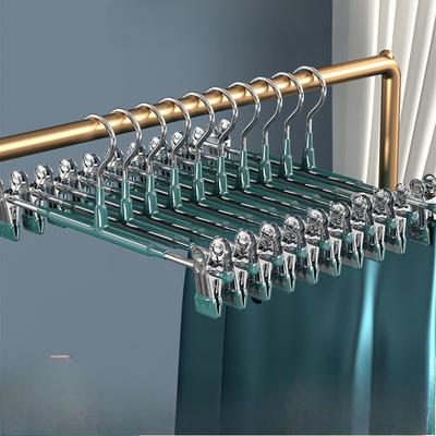Seamless Household Trouser Rack Trouser Clip RackSkirt Clip Anti-burst Pleated, Strong Drying Trouser Clip Stainless Steel Drying Trouser Clip