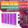 8000W Full Spectrum LED Grow Light Growing Lamps for Plants Indoor Flower Phytolamp for Greenhouses Grow Tent Box