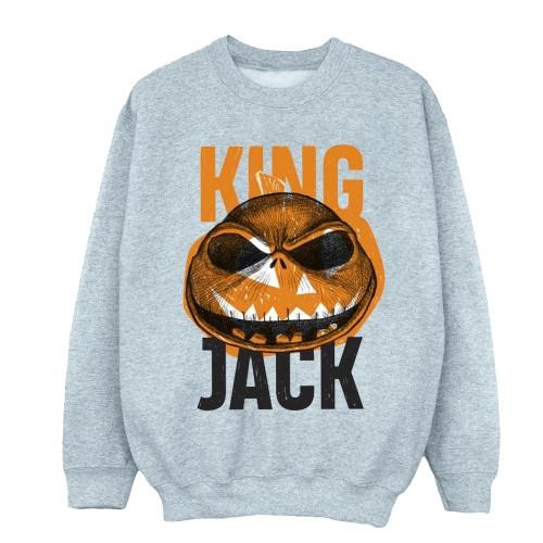 Disney Mens The Nightmare Before Christmas King Jack Sweatshirt