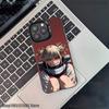 Anime Toga Himiko Phone Case For iPhone 17,16,15,14,13,12,11,Pro,XS,Max,Plus,Mini,SE4,E Black Matte Shockproof Cover