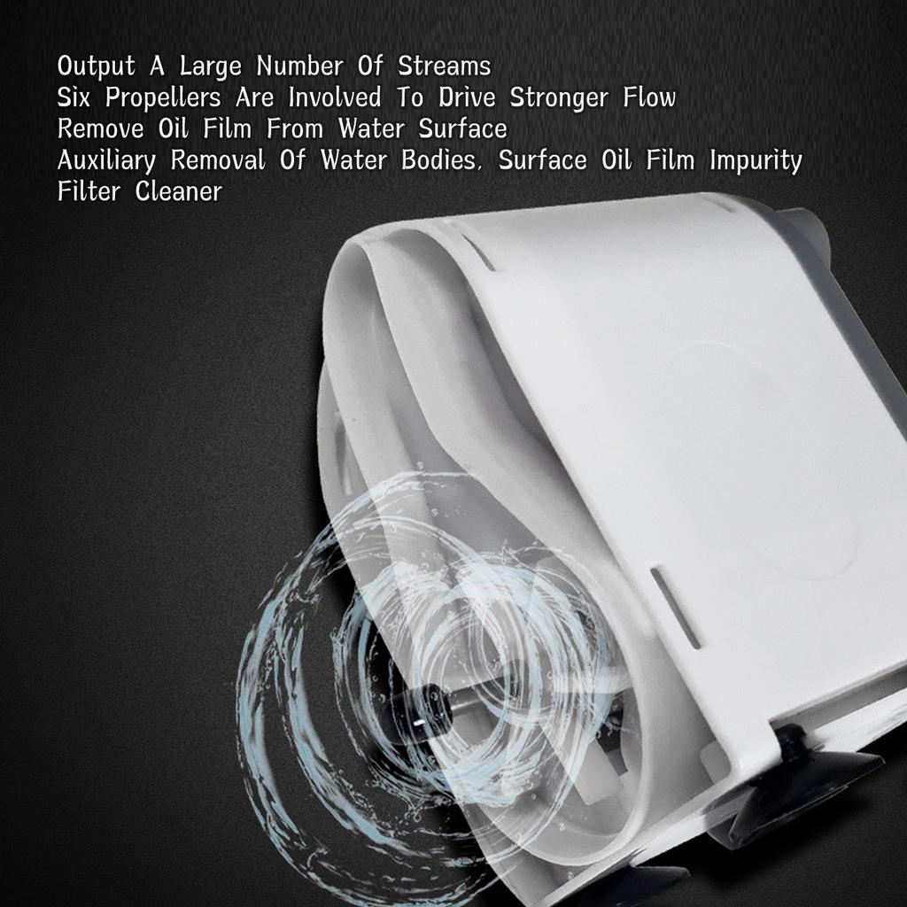 3 In 1 Aquarium Filter Pump Fish Tank Quiet Oxygen Aerator Filter Submersible Pump with 4 Removable