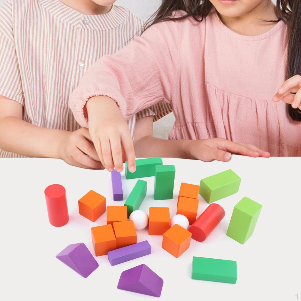 Premium Wooden Building Blocks Set - Educational Toy for Creative Play and Skill Development