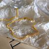 Exquisite Minimalist Gold Twist Chain Bracelet for Women