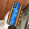 Beach Hawaiian Faux Koa Wood Case For Samsung Galaxy M14 M34 M54 M12 M32 M52 M15 M11 M13 M06 M16 M36 M56 M31 M53 M35 M55