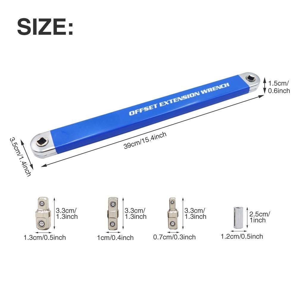 T50 Extension Wrench Universal Multitool Compact Offset Extension Wrench Automotive Metal Hand Tool Supplies
