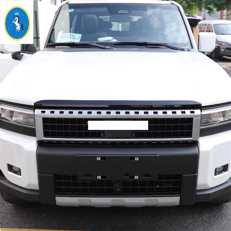 Přední kapota vozu Pruhy Dekorativní kryt mřížky předního nárazníku ABS Příslušenství Pro Toyota Land Cruiser Prado 250 LC250 2024 2025