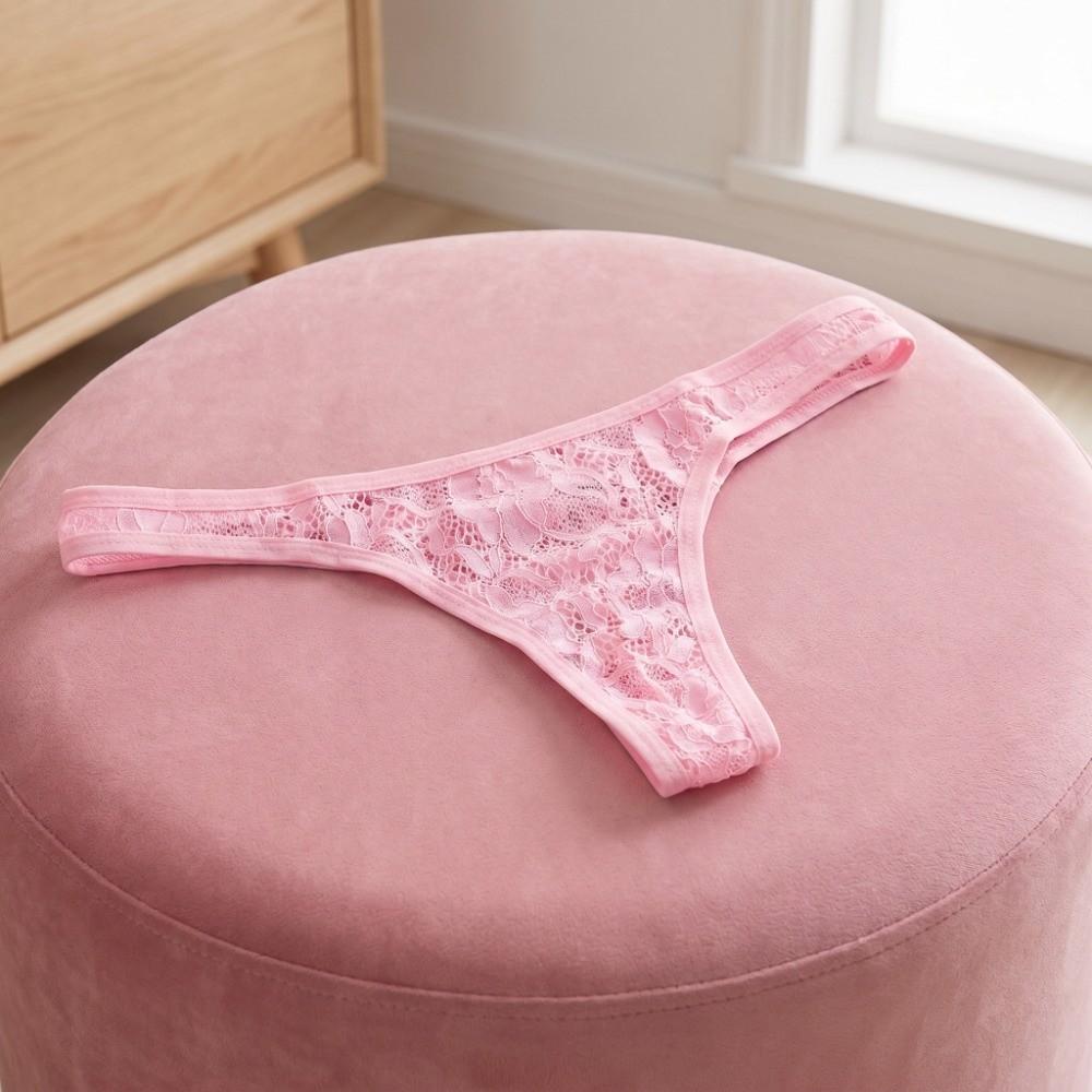Thin Mesh Men Lace Hollow Thongs Underpants Male Briefs Comfortable Men's Sheer Lace Panties  Male