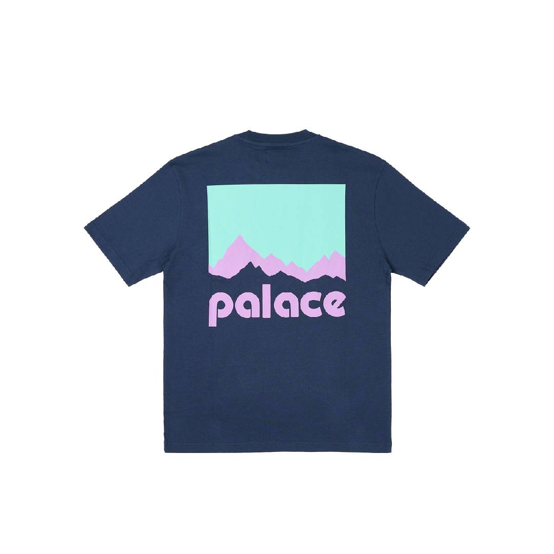 

Palace Футболка Berghaus темно-синяя унисекс топы синего цвета P26BHTS003 XL