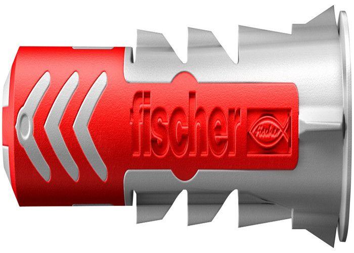 Chevilles Bi-matière DuoPower 6X30 Boîte De 100 - FISCHER - Zinc - Boîte De 100 - Bi-matière