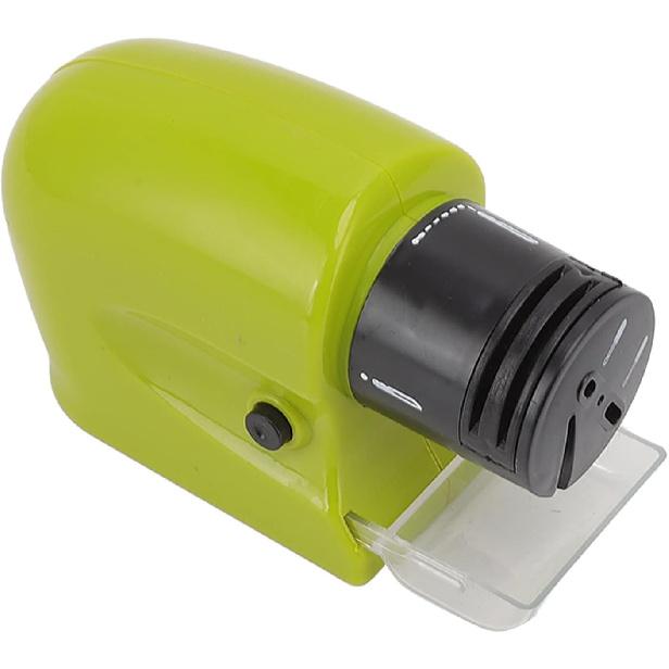 Jeanoko Motorized Blade Sharpener, Electric Sharpener Electric Sharpening Machine Tool for Household Kitchen for Straight Serrated Edges