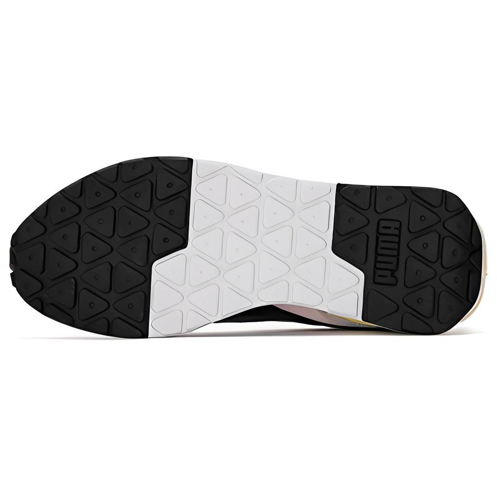 Puma R22 White Black Vaporous Grey Unisex Sneakers 383462-17