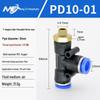 Copper Corrosion-Resistant Pneumatic Quick Connector Fitting for Air Compressors