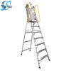Naiyun Aluminum Alloy Foldable A-Frame Platform Ladder