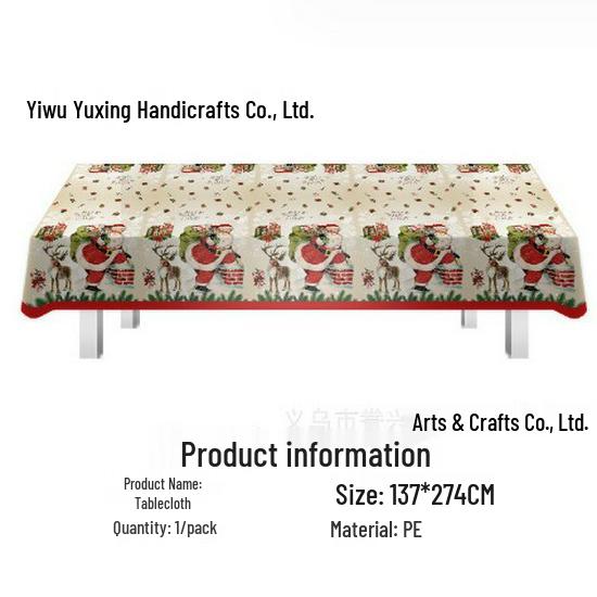 Holiday Party Set: Santa Claus Plates, Napkins, Cups & Flags