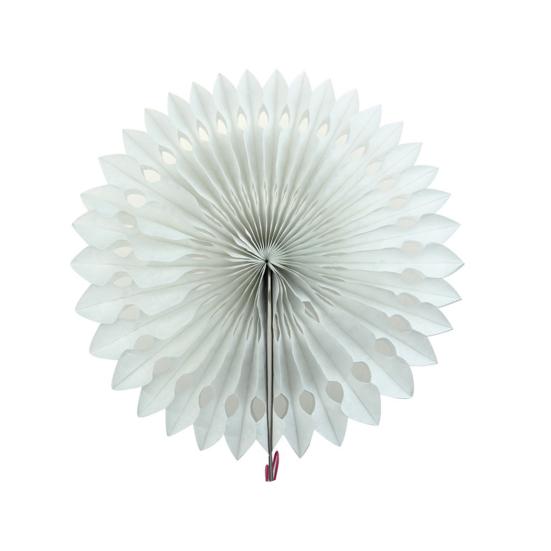 Paper Fan Flower Round Skeleton Scene Setting Props Paper Fans Pinwheels Hanging Flower for Party
