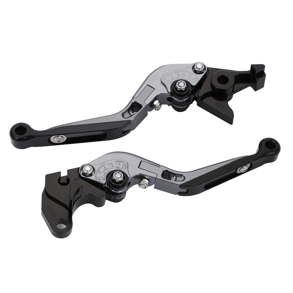 Nakira bromskopplingshandtag set GSX250R GSR250 GSXR x V-Strom250 (gunmetal svart)