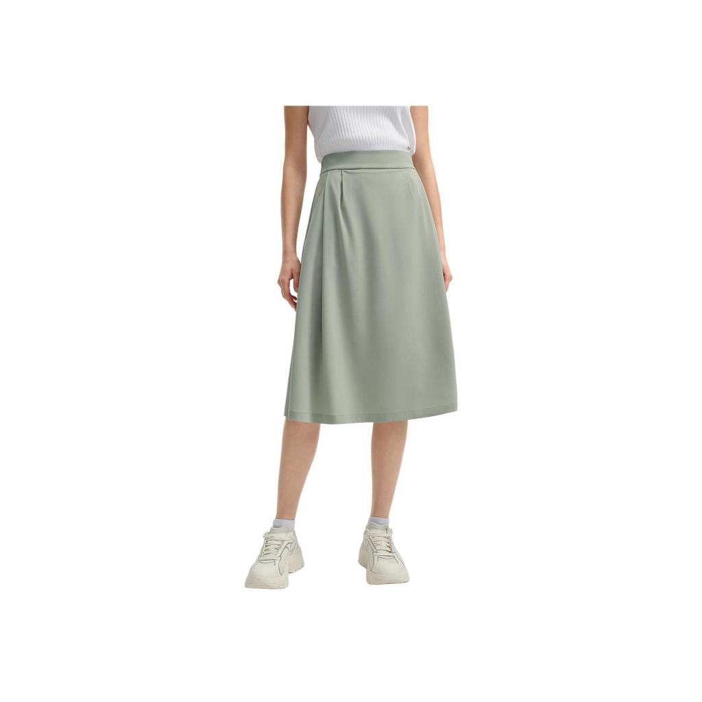 New FILA Casual Long Skirts Women's Cyan Teal F11W523308F-TQ