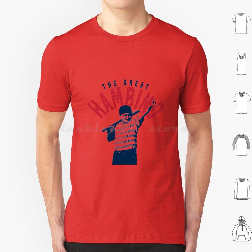 The Great Hambino Essential Sandlot Baseball T Shirt 6xl Cotton Cool Tee The Great Hambino Essential Sandlot Baseball Great S