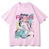 Summer Zenless Zone Zero ZZZ Aria Unisex Cotton T-shirt Trendy Harajuku Graphic Printed Top T-shirt