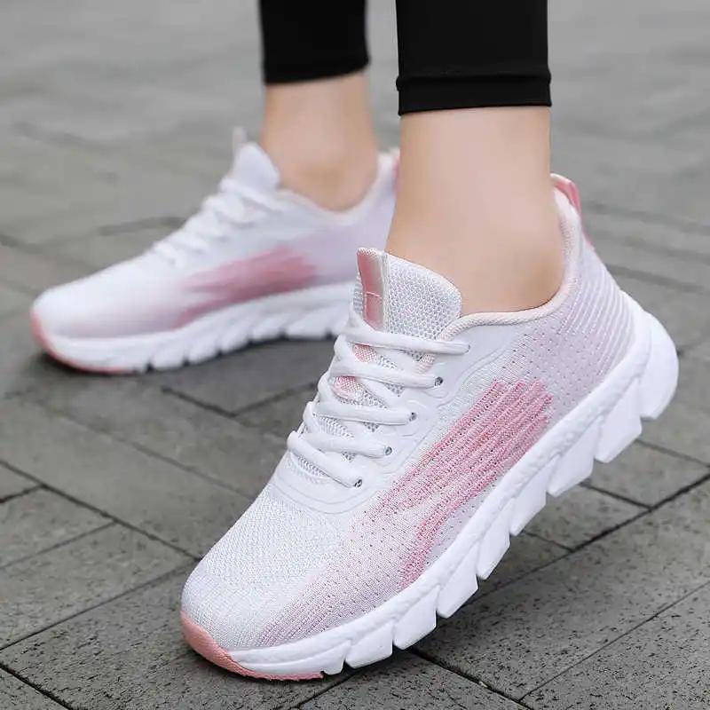 Fashion Tennis Sole Lace Up Green High Heels Dress Shoes Brands Women's Shoes For A Low Heel Sneakers Sports Low Offer Interesting