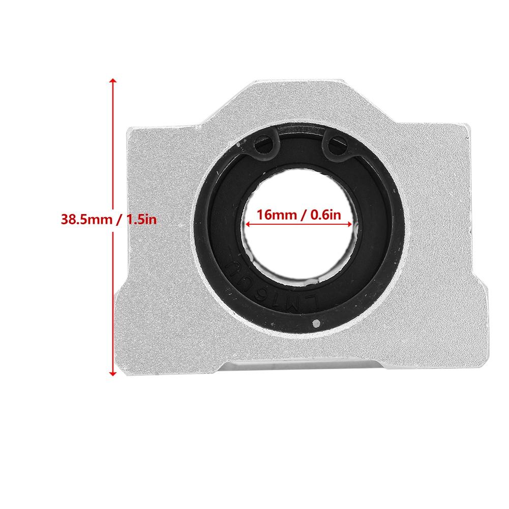 Aluminum Alloy Long Rail Linear Motion Ball Bearing Slide Block Bushing