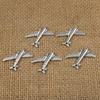 10pcs Vintage Aircraft Plane Charms Pendants Craft DIY Jewelry Making