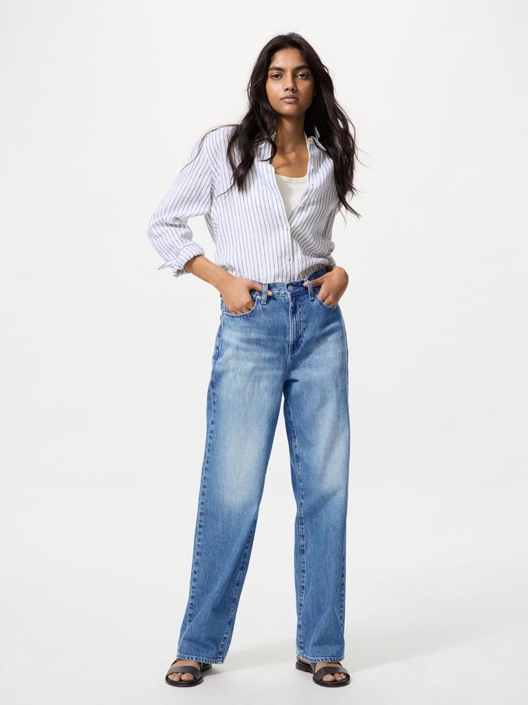 Uniqlo Japan Wide Straight Jeans Long