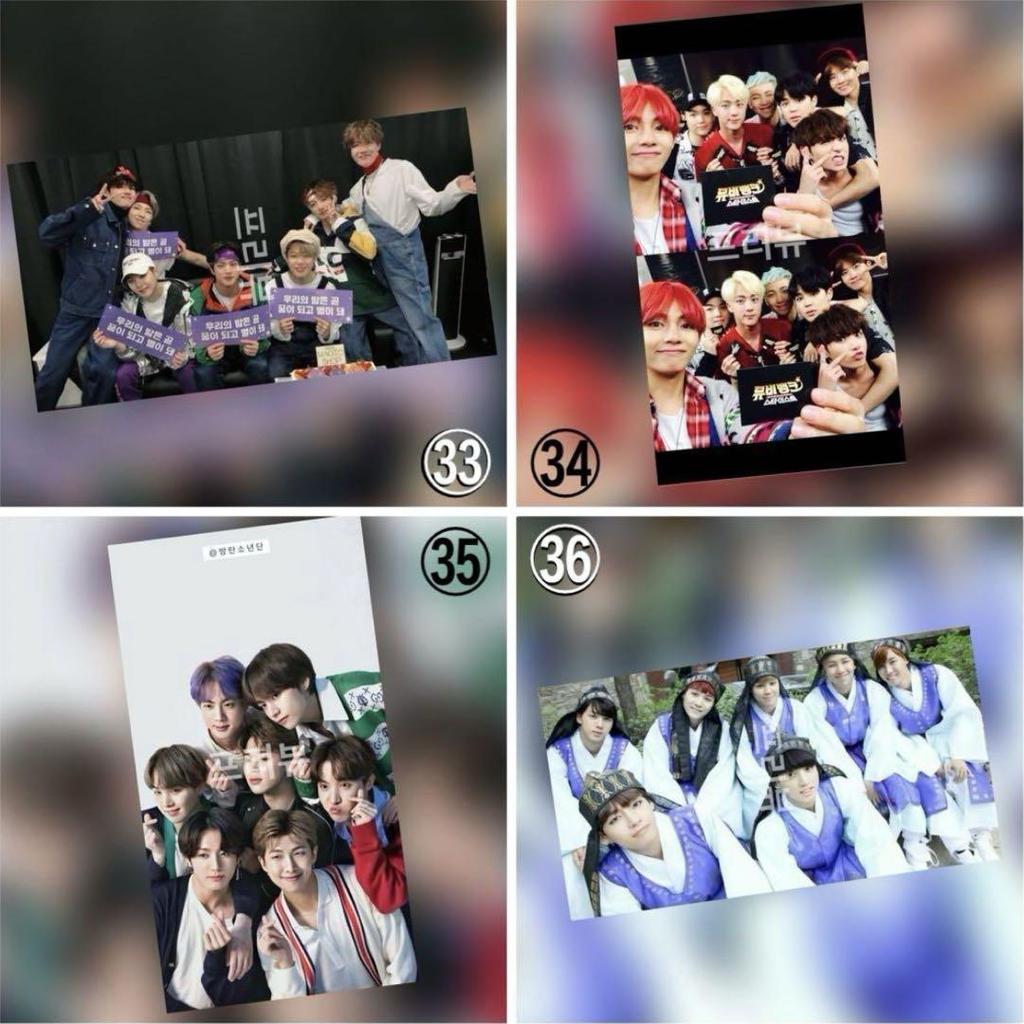 [USED] Exclusive BTS FESTA Photo Ticket for Jungkook, Jin, Hobi, and Korean Producers