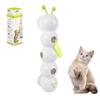 1Pc Intelligent Interactive Cat Toy with Replaceable Prey Tail Smart Motion Worm Cat Toy for Indoor Cats Interactive Caterpillar Design Cat Dog Toy