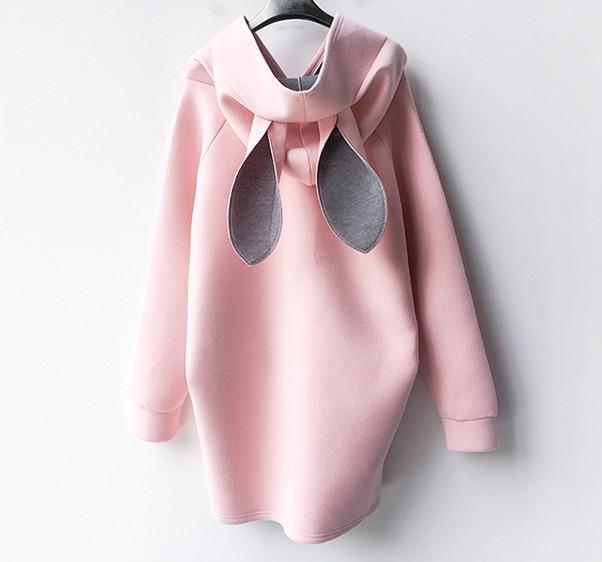 pink maternity sweater dress