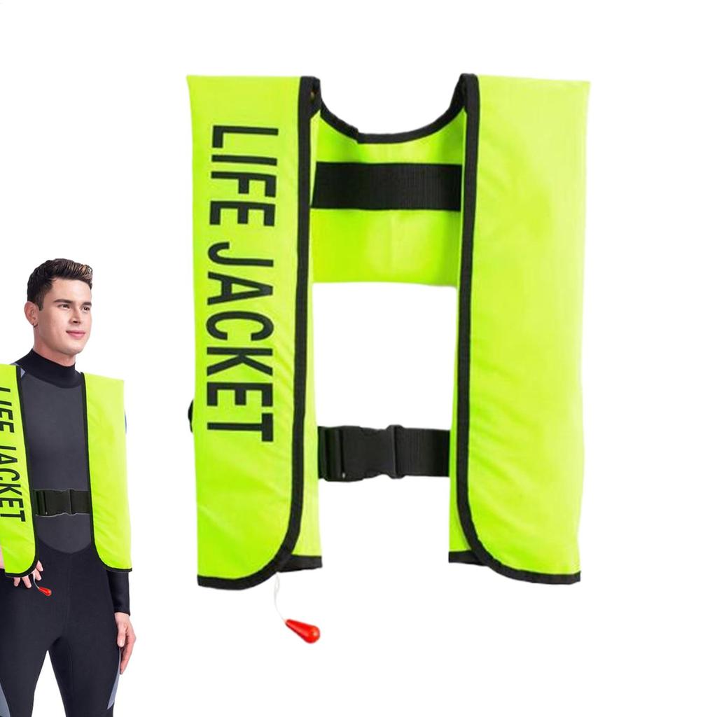 Adult Swim Vest Automatic Inflatable Swimsuit For Pool Buoyancy Suit Waterproof For Beach Fishing Paddleboarding Surfing Boating