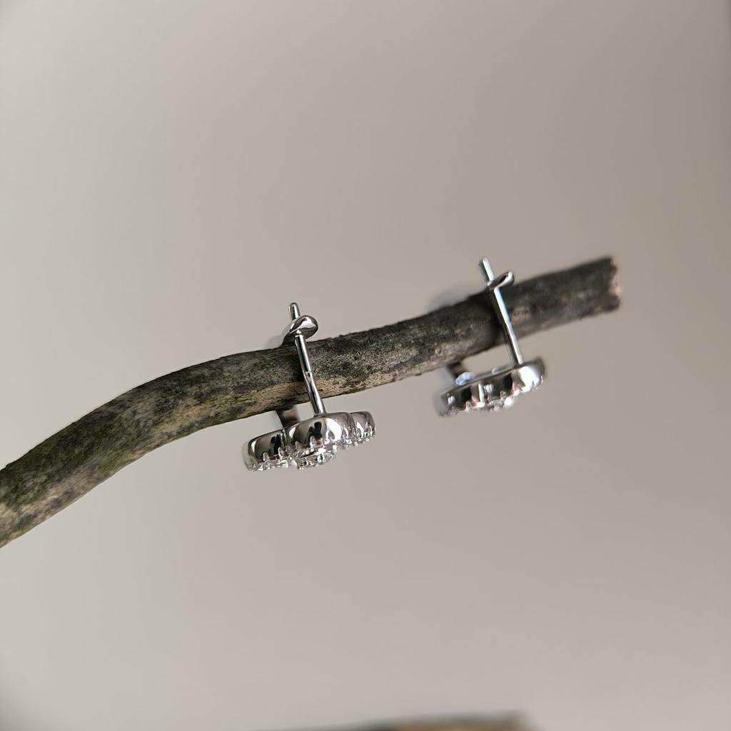 Silberohrringe mit Zirkonia (2182726)