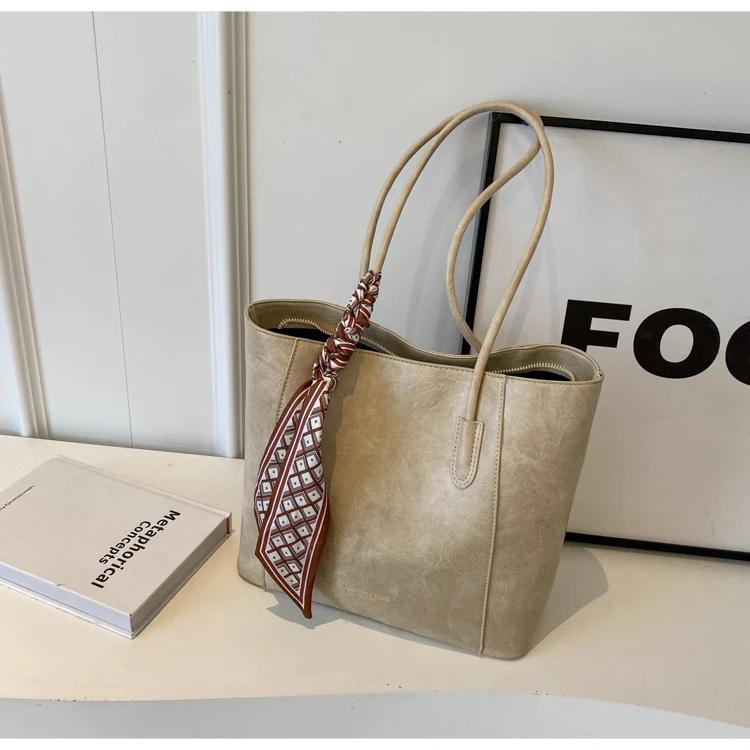 

Высококачественная Ретро Женская Сумка Через Плечо Универсальная Сумка Через Плечо Большая Вместимость Сумка для Поездок Новая Мода