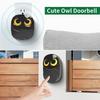 New Cute Owl Wireless Doorbell Weatherproof Ip55 1000 Feet Long Wireless Range