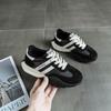 European popular dad shoes women's autumn 2025 new super fire moral training shoes thick sole showing feet small sports casual shoes