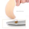 Fleshy Heel Sticker Self-adhesive Anti-wear Anti-drop Soft High Heels Skin-sensitive Half-size Pad Cuttable for Comfort