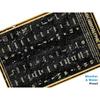 Egyptian Hieroglyphic Alphabet Knowledge Metal Signs Poster, Vintage Decorations Wall Art Decor 8x12 Inches