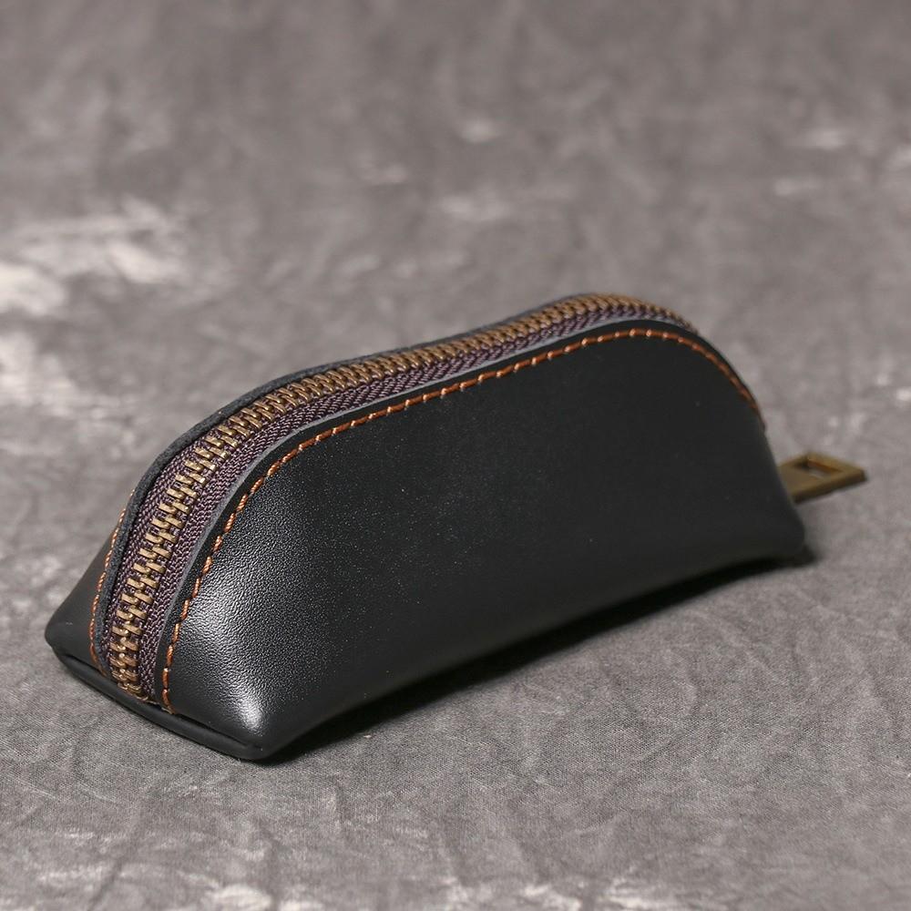 Large Capacity Men Key Ring Pouch Anti-lost Car Key Retro Money Bag  Shopping