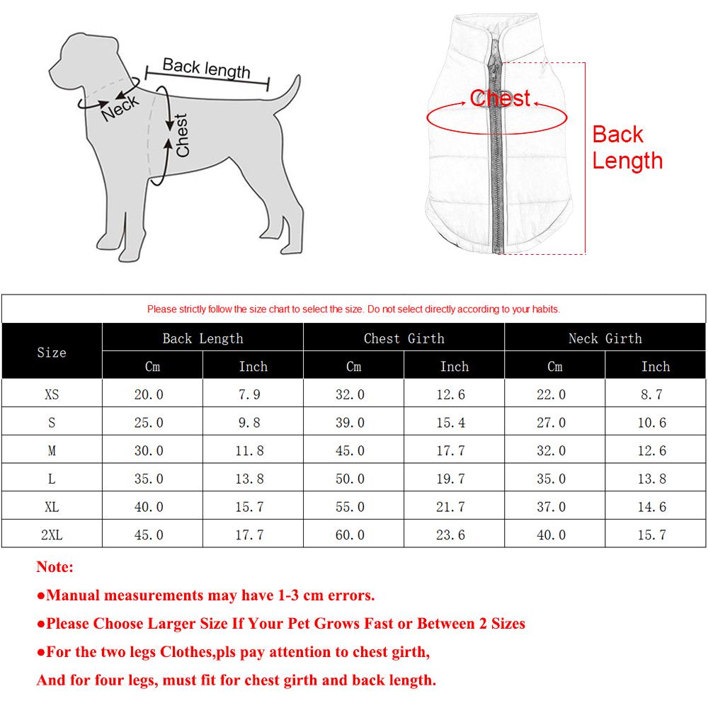 Windproof Dogs Clothes With D-ring Pet Coat For Small Medium Dogs Winter Warm Fleece Puppy Jackets French Bulldog Pug Costume