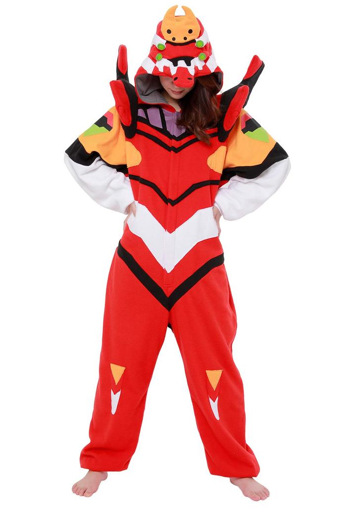 SAZAC Character Fleece Kigurumi Evangelion Unit 2