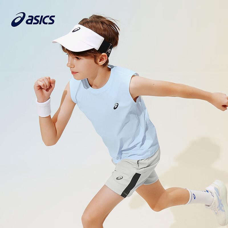 Asics Kids' 2026 Summer "SUPER T" Moisture-Wicking Sleeveless Sport T-Shirt