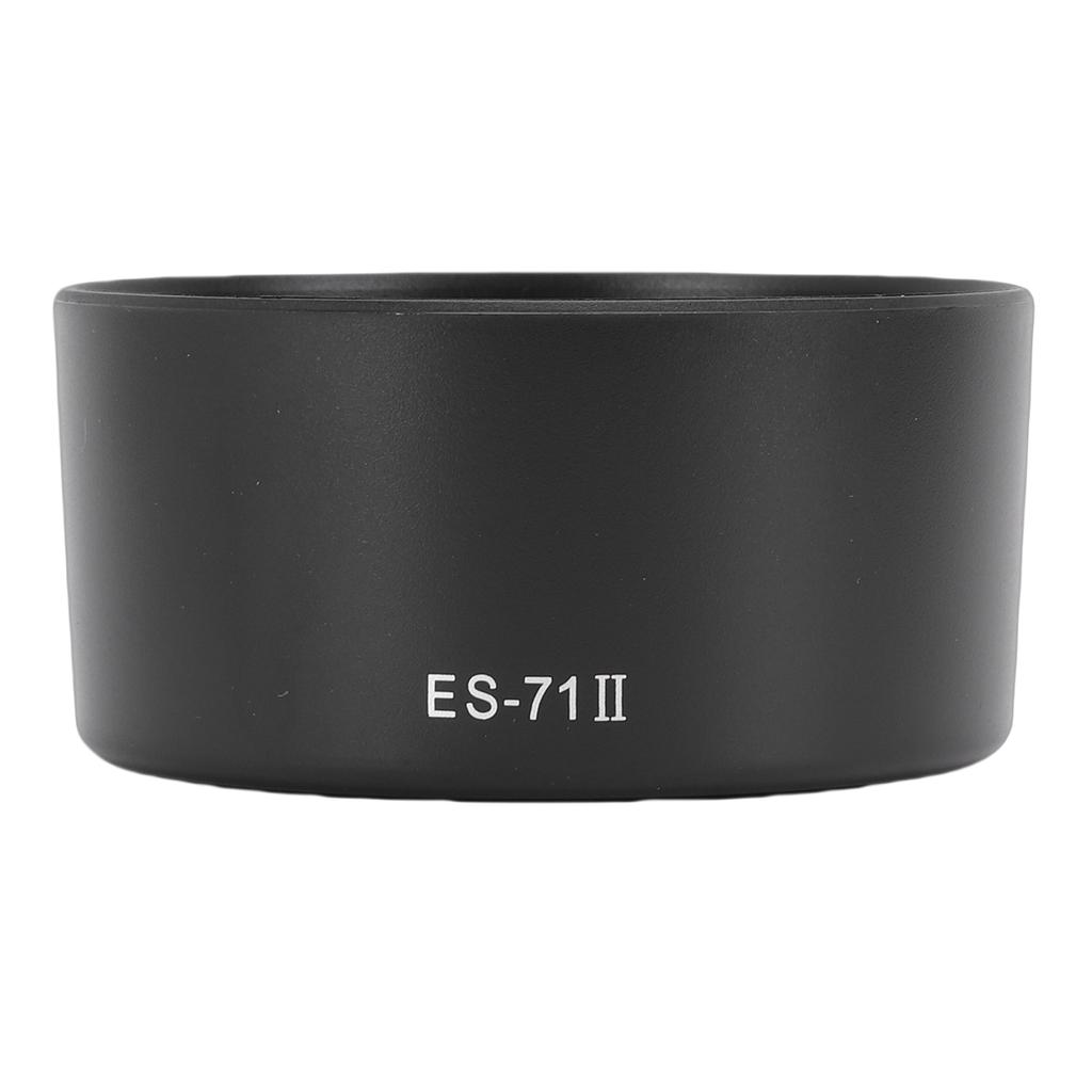 Lens Hood Fit for EF 50mm FCelsius1.4 USM Camera Lens Black ABS Mount Lens Shade Compatible with 58mm Lens Protector Filter