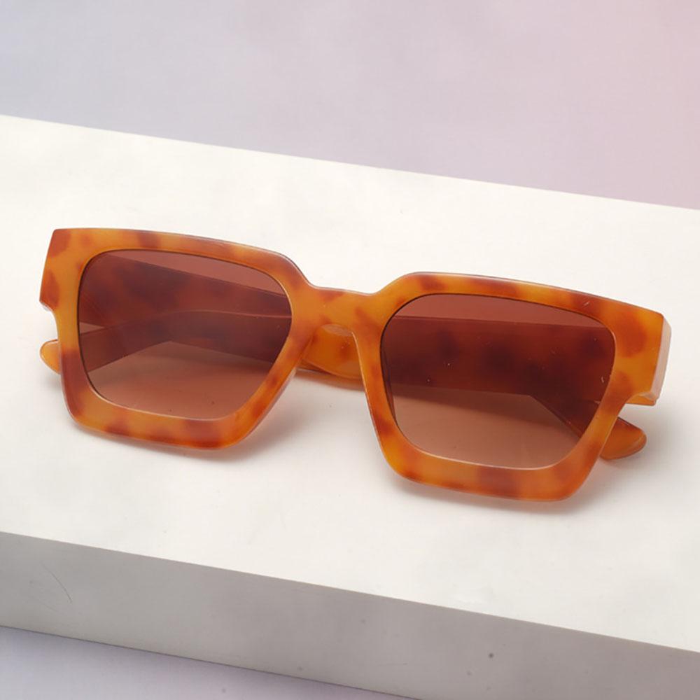 Thick Frame Eyewear Uv-Protection Square Frame Sunglasses Unisex Sunglasses Multi-Purpose Plastic Sunglasses For Outdoor Sports