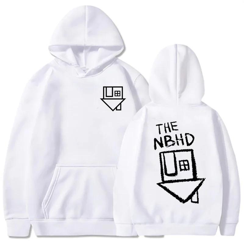 2025women and Men Clothes The Neighbourhood Band Printing Sweatshirts Unisex Streetwear Winter Soft Comfortable Hooded Pullovers